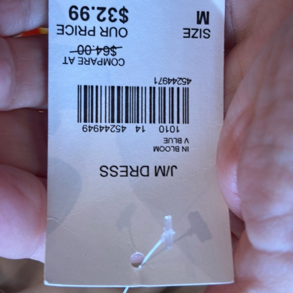 Floral Halter Maxi Dress Sz M Boho Feminine Resort Vacation Tropical - Picture 5 of 8